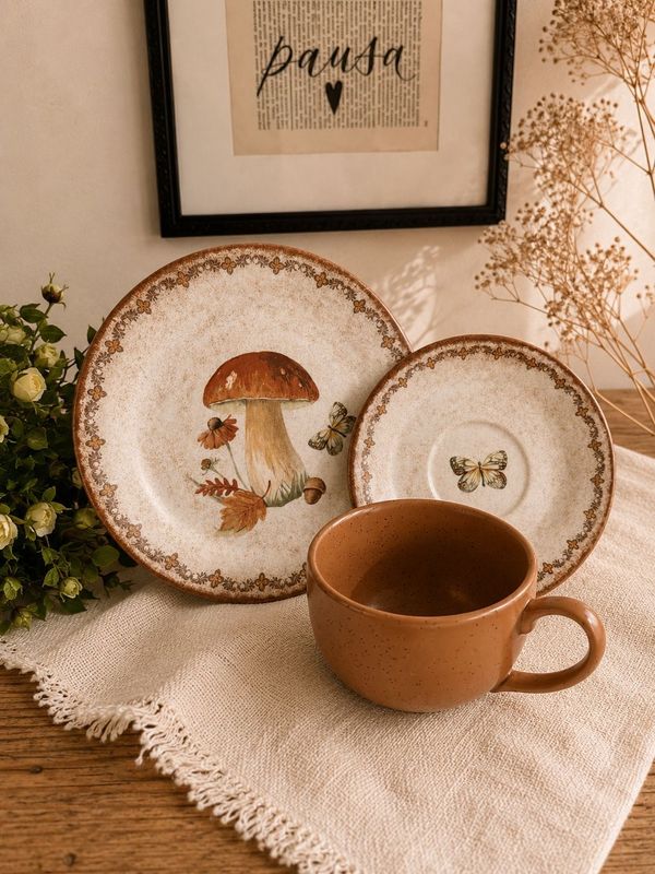 Conjunto Cogumelo Campestre