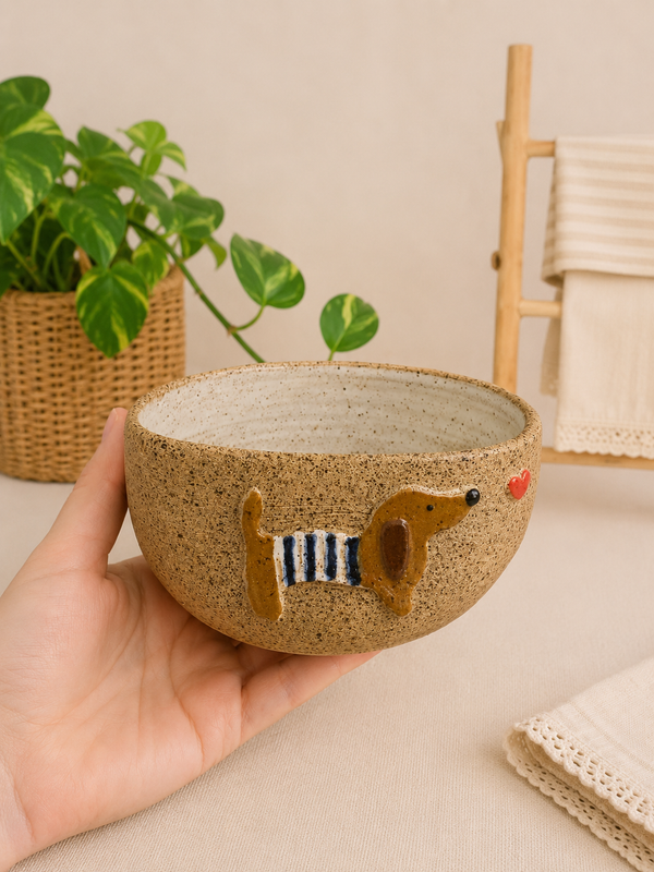 Bowl Daschshund Café