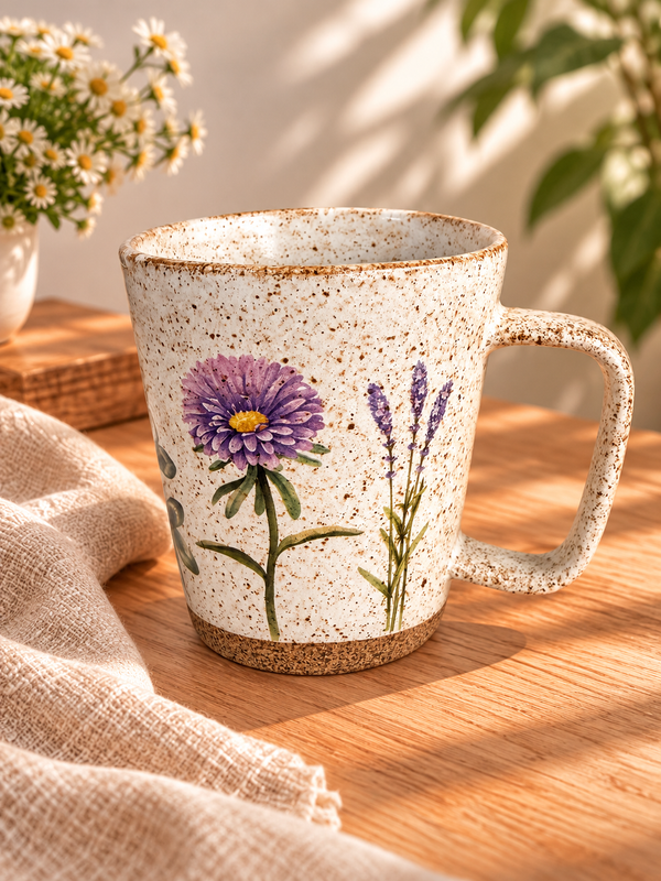 Caneca Jardim Lilás